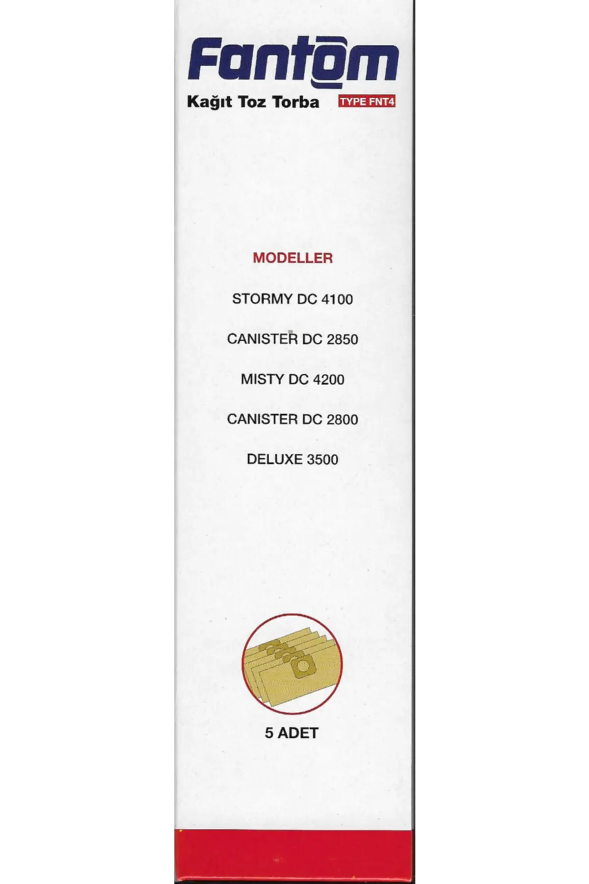 

MHK Parts Type Fnt4 Stormy Dc 4100 Electric Vacuum Cleaner Dust Bag