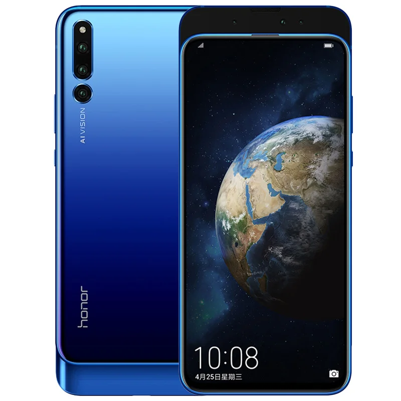 Honor Magic 2 смартфон на Android 9 0 kirin 980 Восьмиядерный сканер отпечатков пальцев ID AI