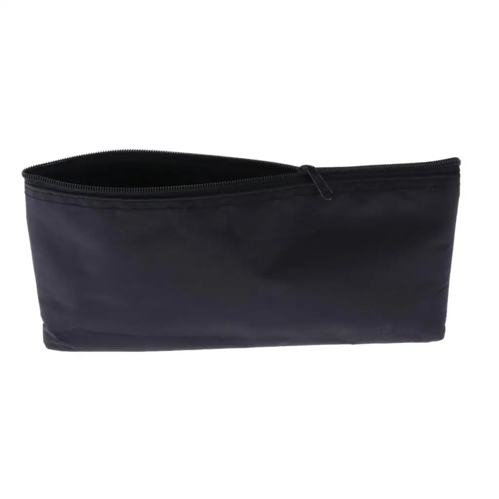 Mic Protective Bags Soft Storage Pouch Bag Traveling 22x11cm Black Dustproof