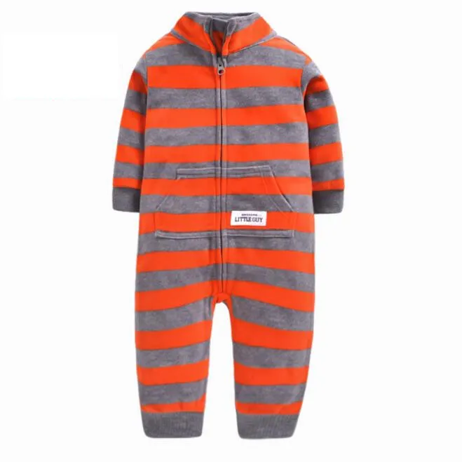 HTWX Orangemom/Официальный магазин одежды для маленьких девочек флисовый комбинезон, мягкие пижамы одежда для малышей от 0 до 24 месяцев костюмы-комбинезоны для малышей - Цвет: HTWX