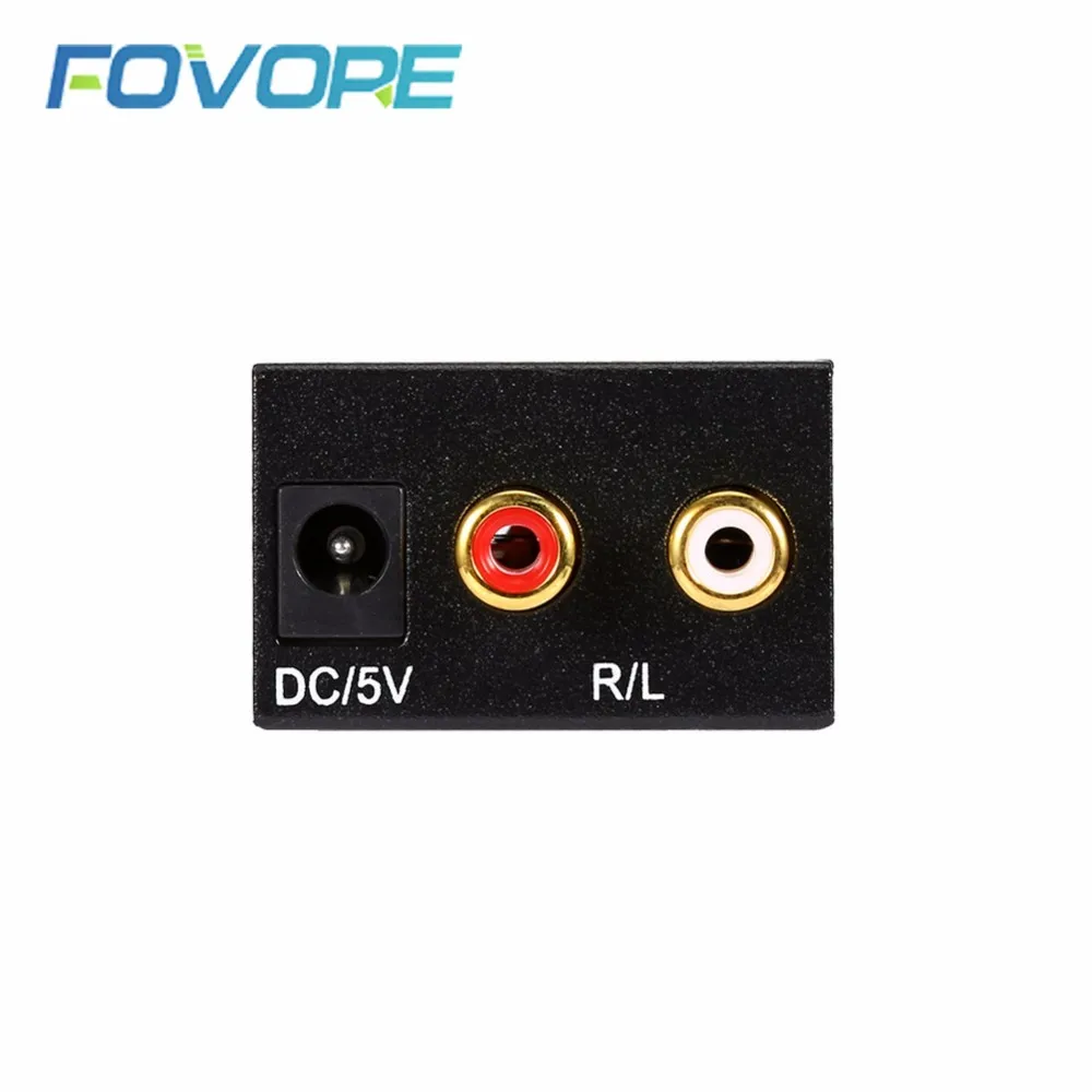 Цифровой оптический Toslink SPDIF Coax к аналоговому аудиоконвертеру RCA|Кабели VGA| |