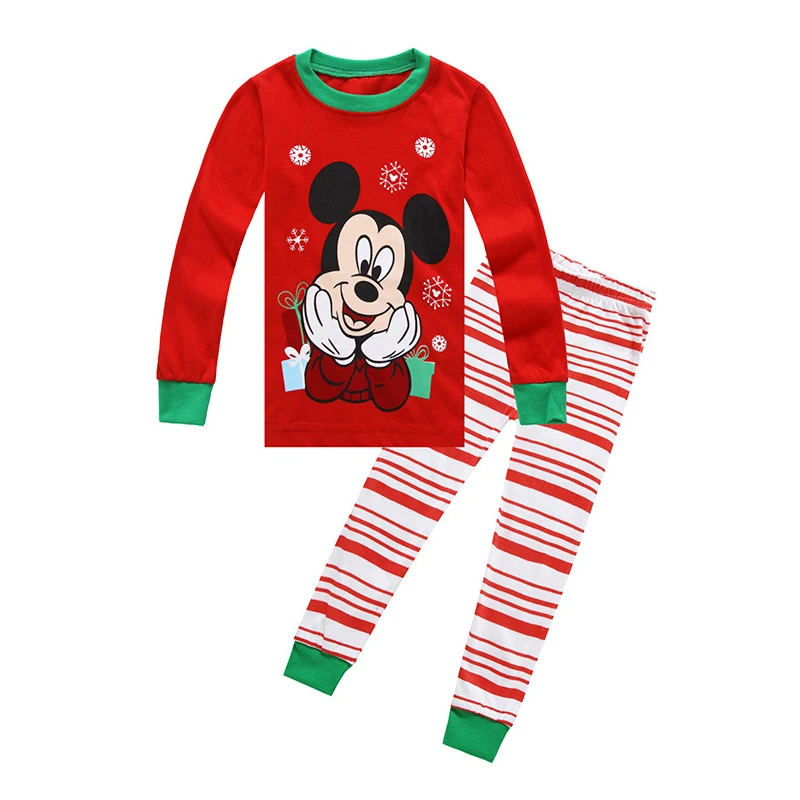 Комплекты детской одежды одежда для сна мальчиков Детский пижамный комплект с