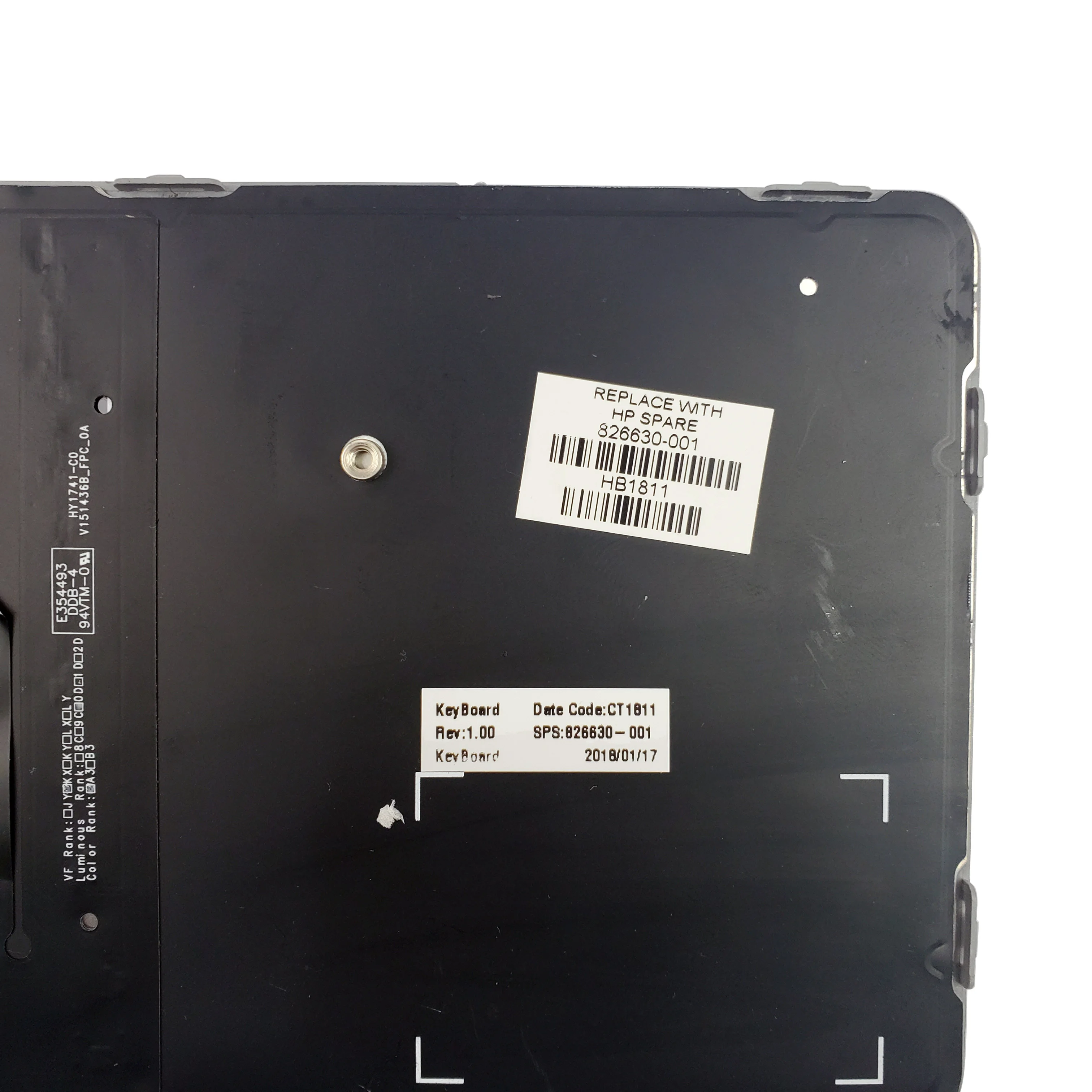 

US keyboard Silver Frame Backlit for HP elitebook 725 G3 820 G3