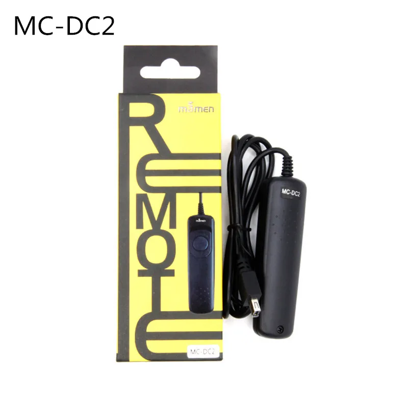 MAMEN MC-DC2 MC-30 RS-60E3 RS-80N3 фотографии Камера пульт дистанционного управления спуском фотографического затвора с Камера пульт дистанционного управления Шнур для цифровой зеркальной камеры Canon Nikon