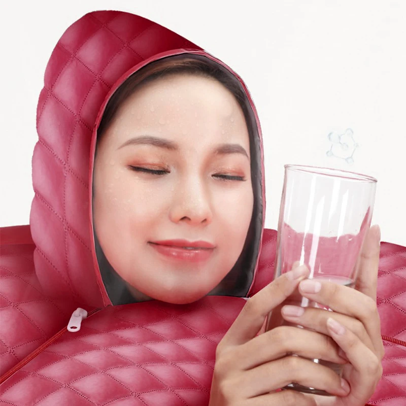 Портативная Складная Паровая сауна 80*80*100 см генератор кабины спа-комната палатка