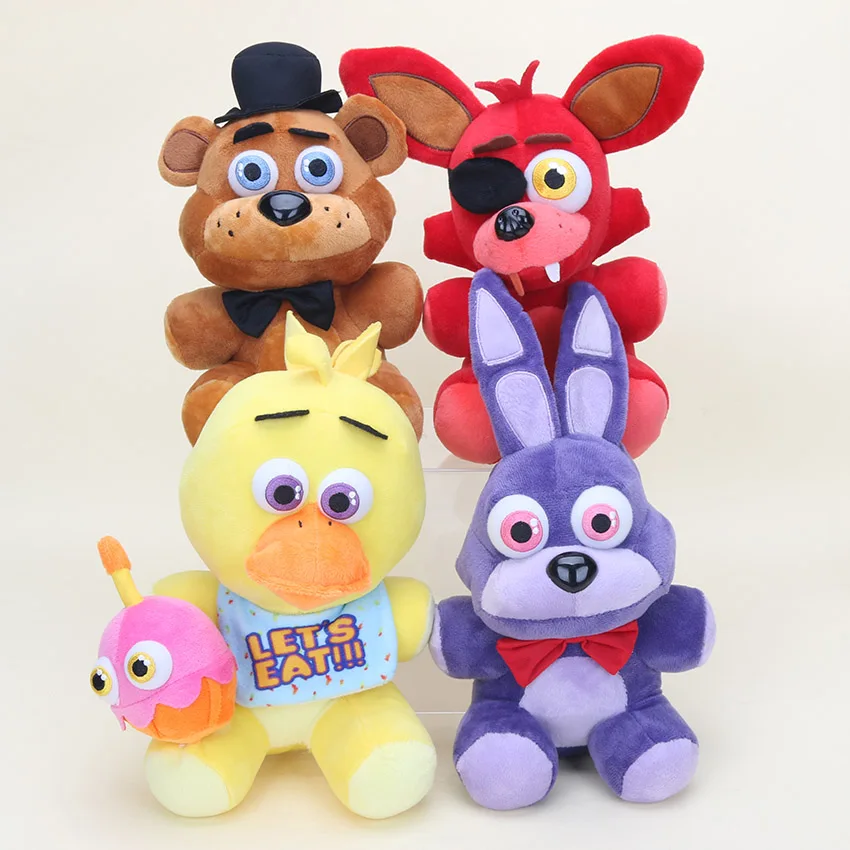 15 см Five Nights At Freddy's FNAF Плюшевая Кукла Медведь Фредди Фокси Бонни и Чика Мягкие плюшевые игрушки детские куклы, детский подарок