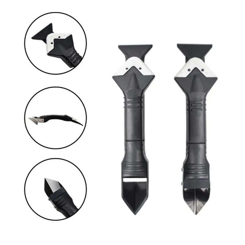 Многофункциональный стеклянный клей 3 в 1 угловой скребок инструмент для