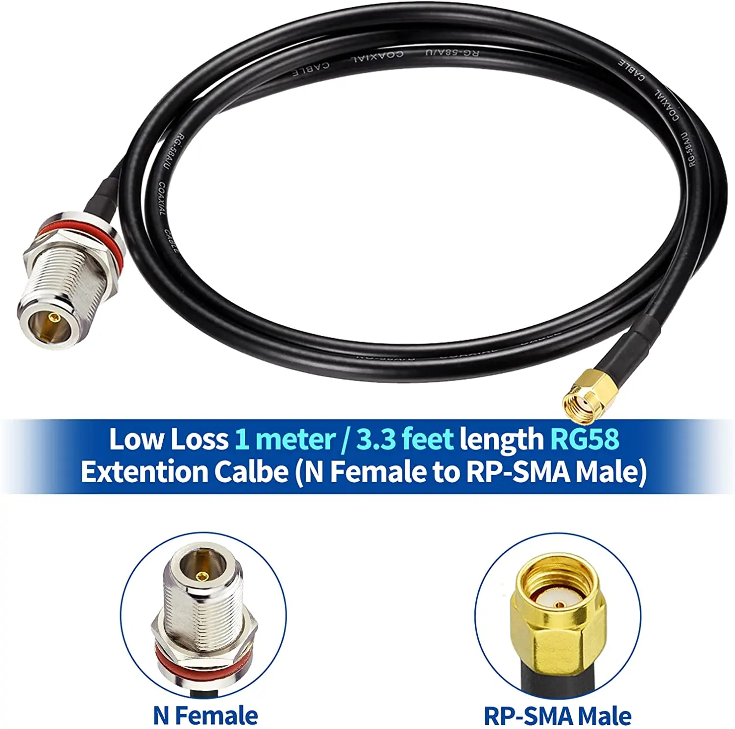 Eightwood наружная Lora 868 МГц антенна 915 8 дБи 1 метр Кабель для RAK Nebra Bobcat HNT Helium Hotspot Miner