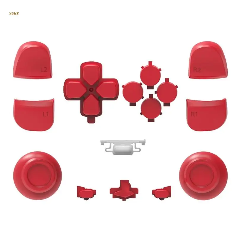 Для PS5 геймпад ручка контроллер Кнопка джойстики крышка ключа комплект для