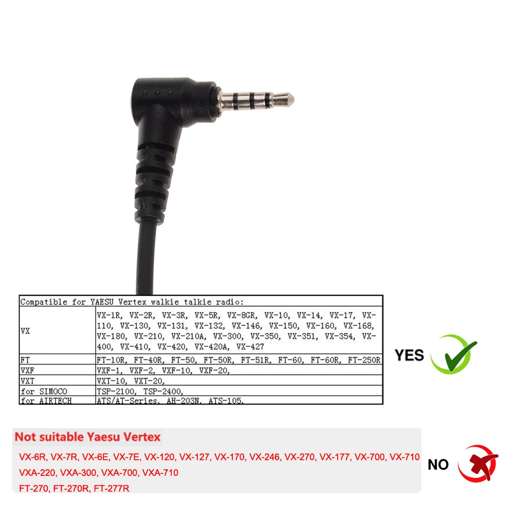Принадлежности для двухсторонней радиосвязи микрофон Yaesu Ham radio VX110 VX150 VX160 VX180 VX1R