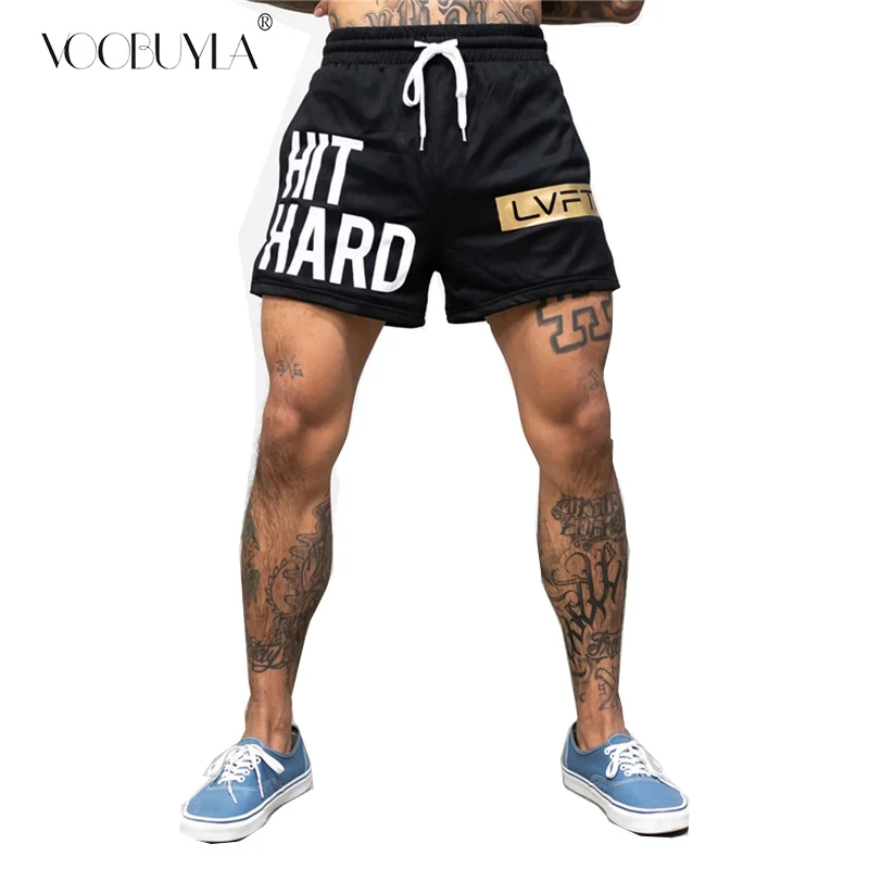 2019 мужские спортивные шорты для бега тренажерного зала фитнеса тренировок