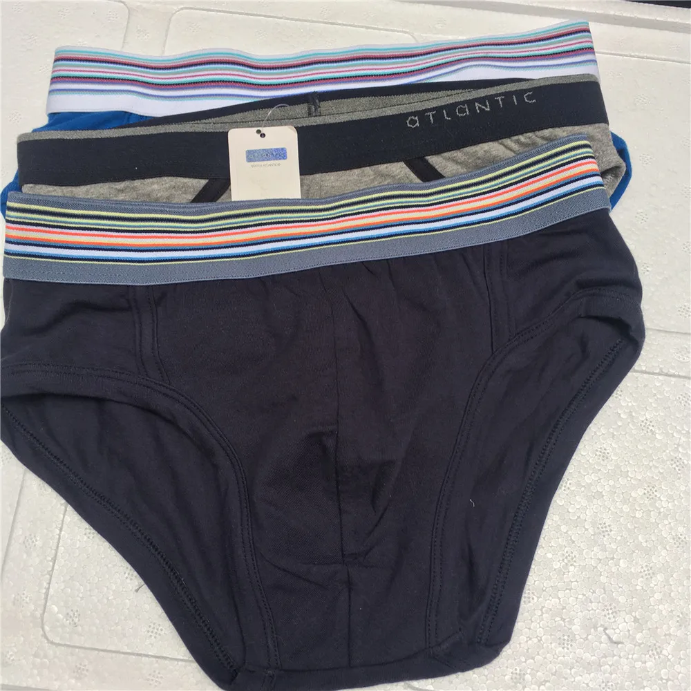 Трусы-брифы для мальчиков-подростков 5 шт./лот мужские хлопковые трусы мягкие