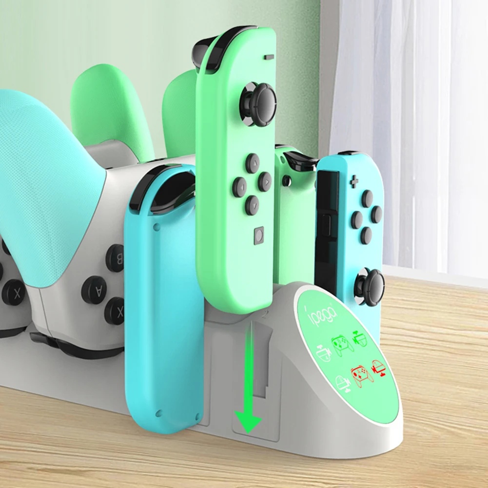 Зарядная док-станция Ipega PG-9187 6 в 1 подставка для Nintendo Switch Joy-Con Pro дисплей режиме