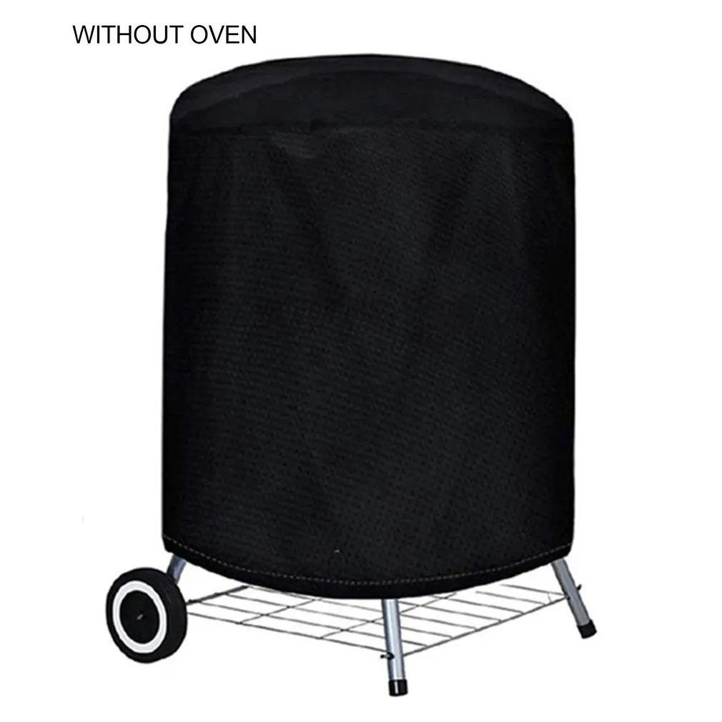 

Round Bbq Cover Outdoor Fire Pit Cover Waterproof Cover Oven Hood Circular Oven Hood For Charcoal Baking