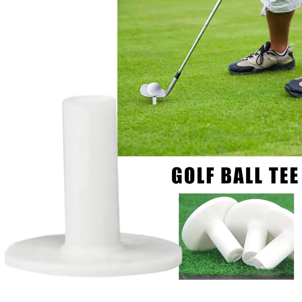 

1Pcs Height 38mm 50mm Rubber New Set Golf Tees Golfer Accessories Durable Home Holder Ball Golf Mat Tees Training exercises R2I3