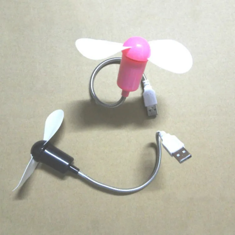 

Laptop USB Fan mute soft leaf small fan can freely bend snake type USB Fan