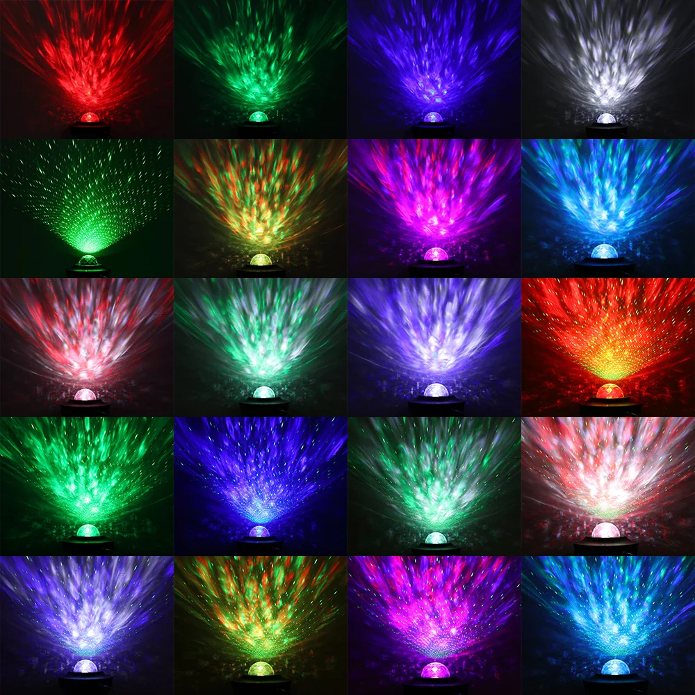 Музыкальный Звездный проектор Galaxy Ночник с Bluetooth музыкальный динамик Alexa Google Home