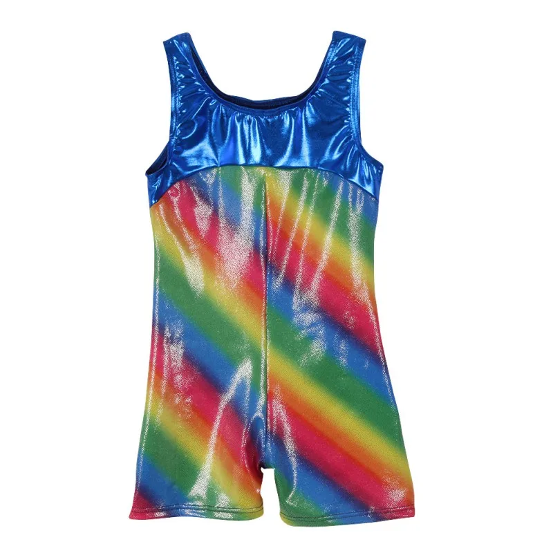 

2019 3-10T Long Sleeve Printed Ballet Girl Dance Playsuits One-piece Children Dancing Clothes Costume 3 Colors*