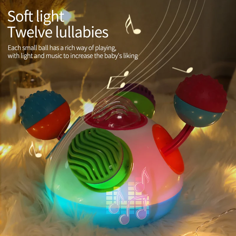 

Sense Training Balls Baby Ball Rattles Educational Toys Toddlers Hand Grasping Soft Ball Baby Preschool Development Toy Kid Gift