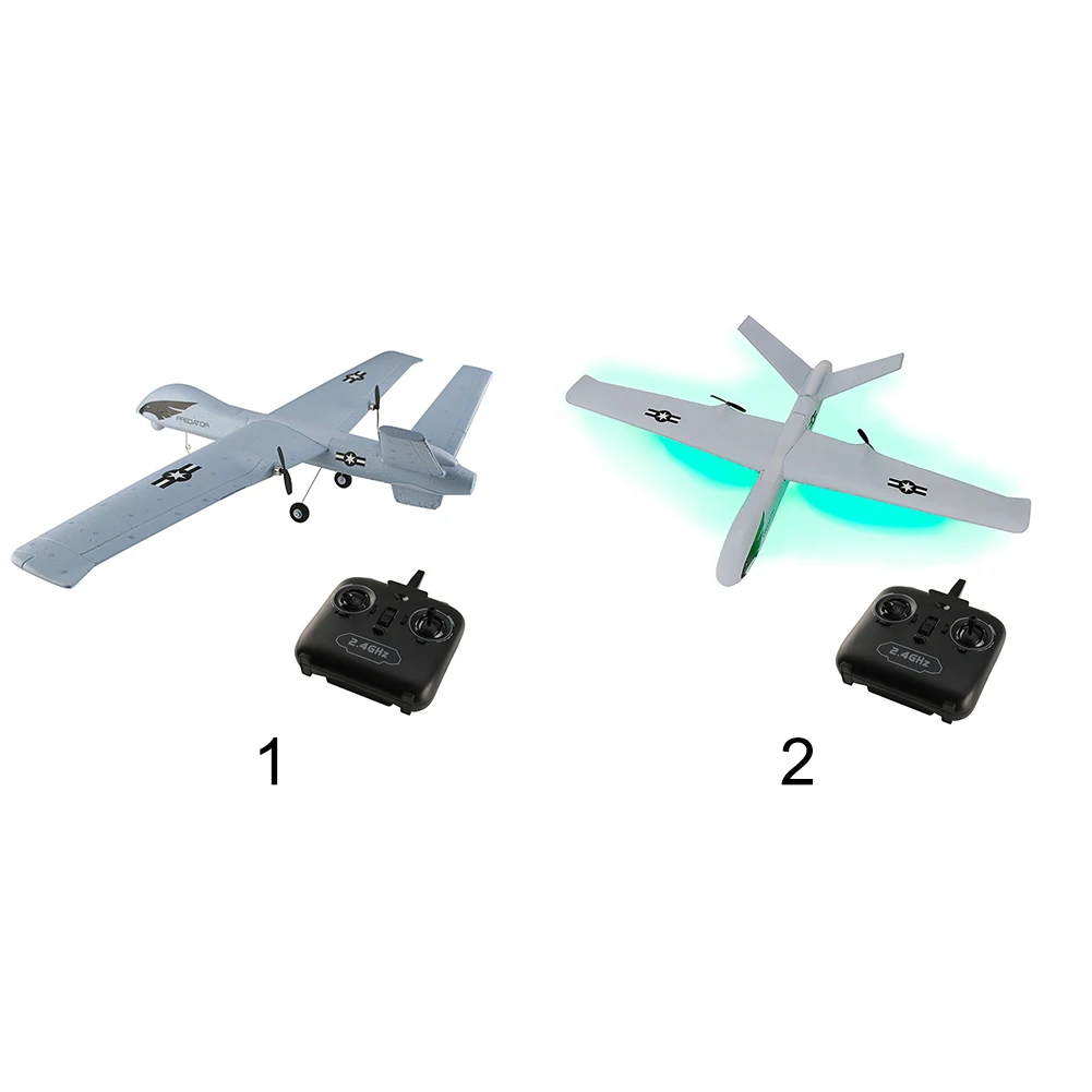 

For Z51 Drone Fixed-Wing Assembly Glider Wingspan RC Airplane Kit Foam DIY Remote Control