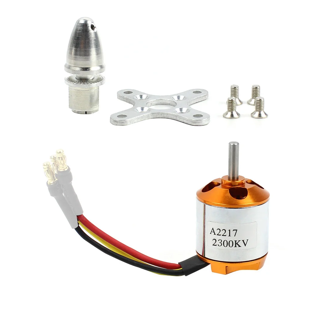 JMT 4 шт. A2217 950KV 1250KV 1500KV 2300KV Outrunner 3 4S для дистанционно управляемого летательного