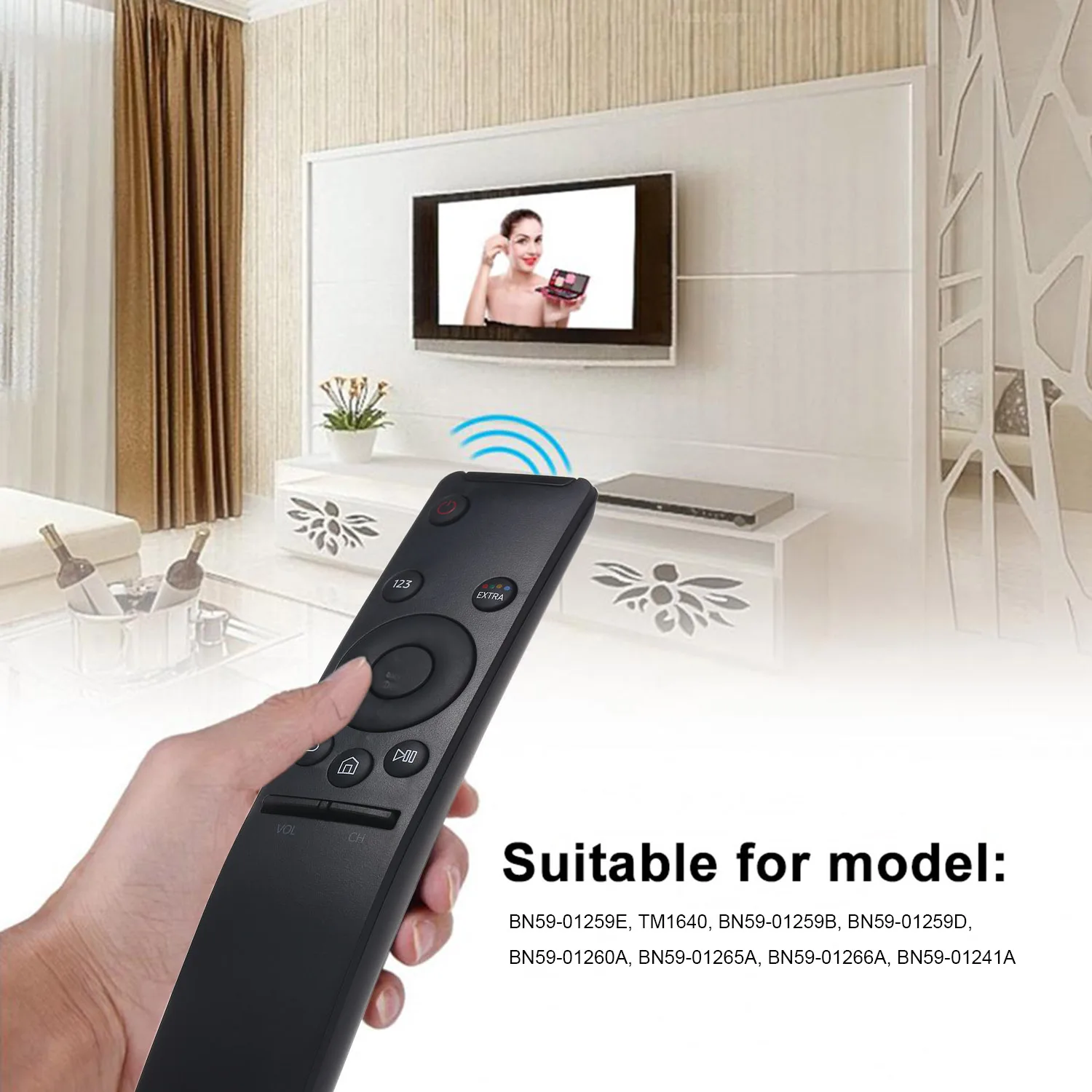 1PC Large Button Smart TV Remote Control for Samsung BN59-01260A BN59-01259B/E/D Television Controller | Электроника