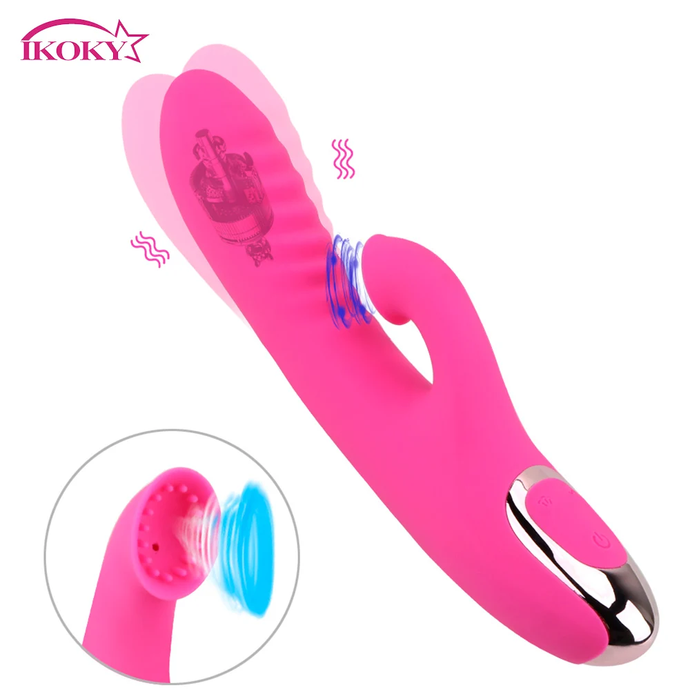 IKOKY дилдо AV Вибратор Вагина сосание секс игрушки для женщин женская мастурбация