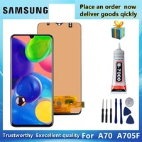 for samsung galaxy a70 2019 lcd display touch screen digitizer assembly for samsung a705 a705f sm a705f a705ds