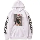 Новинка Осень-зима модная 3D Мужская и Женская Аниме мультяшная уличная Толстовка Повседневная Свободная уличная Толстовка