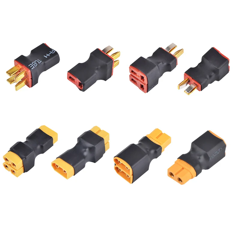 Адаптер XT30 XT60 XT90 Traxxas T Plug Deans EC5 EC3 Female to Male HXT 4 мм Разъемы штекер RC Lipo части