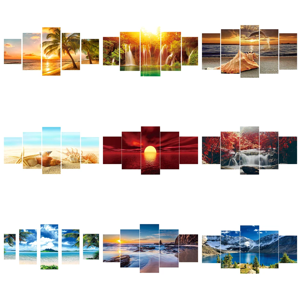 

Набор для алмазной живописи 5D «сделай сам» из пяти элементов