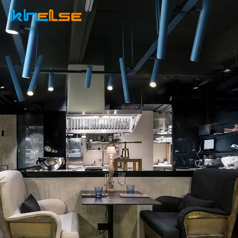 Ресторан Офис кафе трек огни Светодиодный точечный установлен промышленный