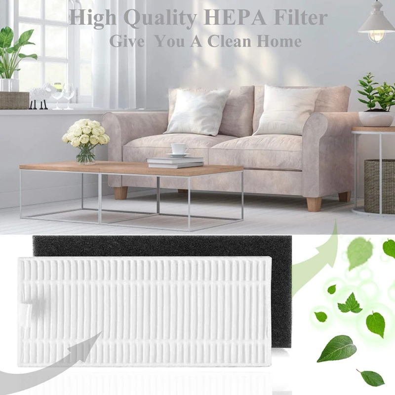 

SANQ 23 Pcs Replacement Parts Accessories Kit for Eufy RoboVac 11S 30 Vacuum Filters Side Brushes Filter Roller Brush Guard