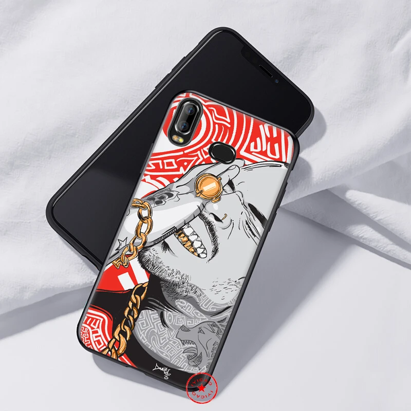 IYICAO Chris Brown Rap Soft Case for Samsung Galaxy A9 A7 A8 A6 Plus 2018 A3 A5 2017 2016 &amp J6 Cover |