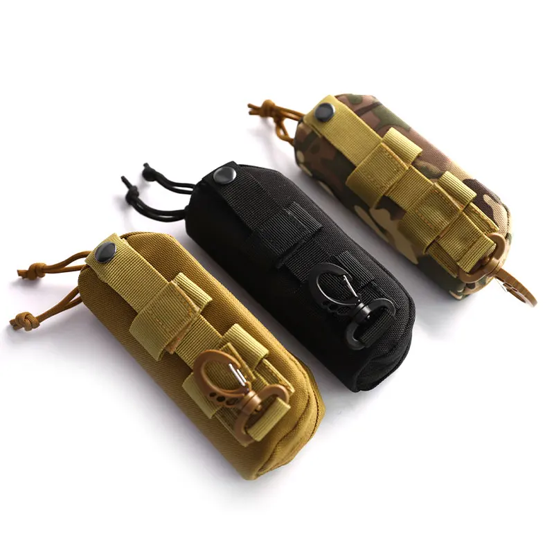 

Outdoor Hunting Sunglasses Case Military Molle Pouch Goggles Storage Box Nylon Hard Eyeglasses Bag