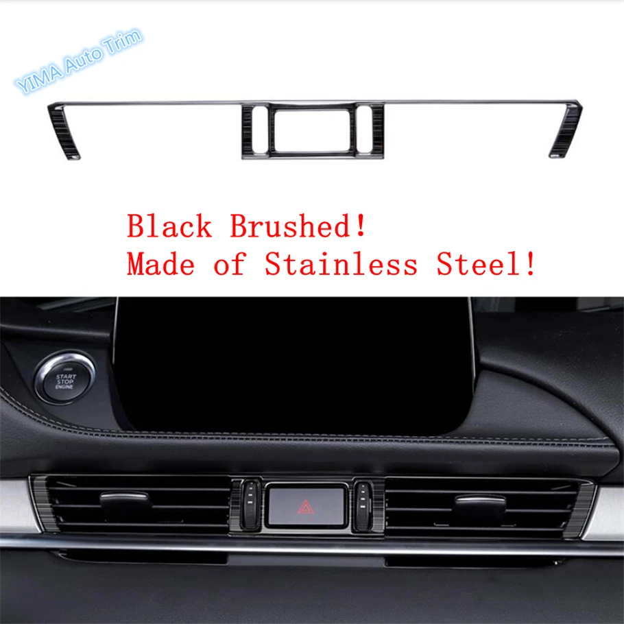 Lapetus Авто Стайлинг центральный Кондиционер AC выход вентиляционные полосы крышка