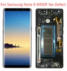 Новый оригинальный Super AMOLED N950F ЖК-дисплей для Samsung Galaxy Note 8 ЖК дисплей с рамкой Примечание 8 SM-N950U N950A ЖК-дисплей сенсорный экран с сенсорным экраном