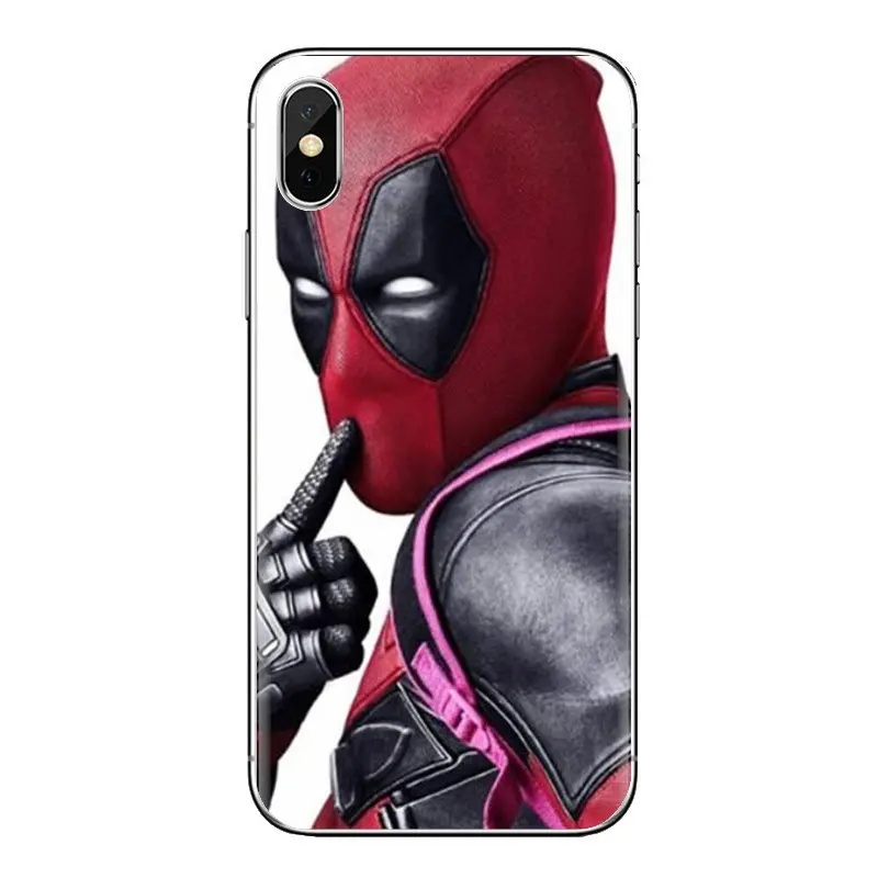 Soft Shell Крышка крутой Дэдпул из Вселенной Марвел Coque для huawei G7 G8 P7 P8 P9 P10 P20 P30 Lite Mini Pro P