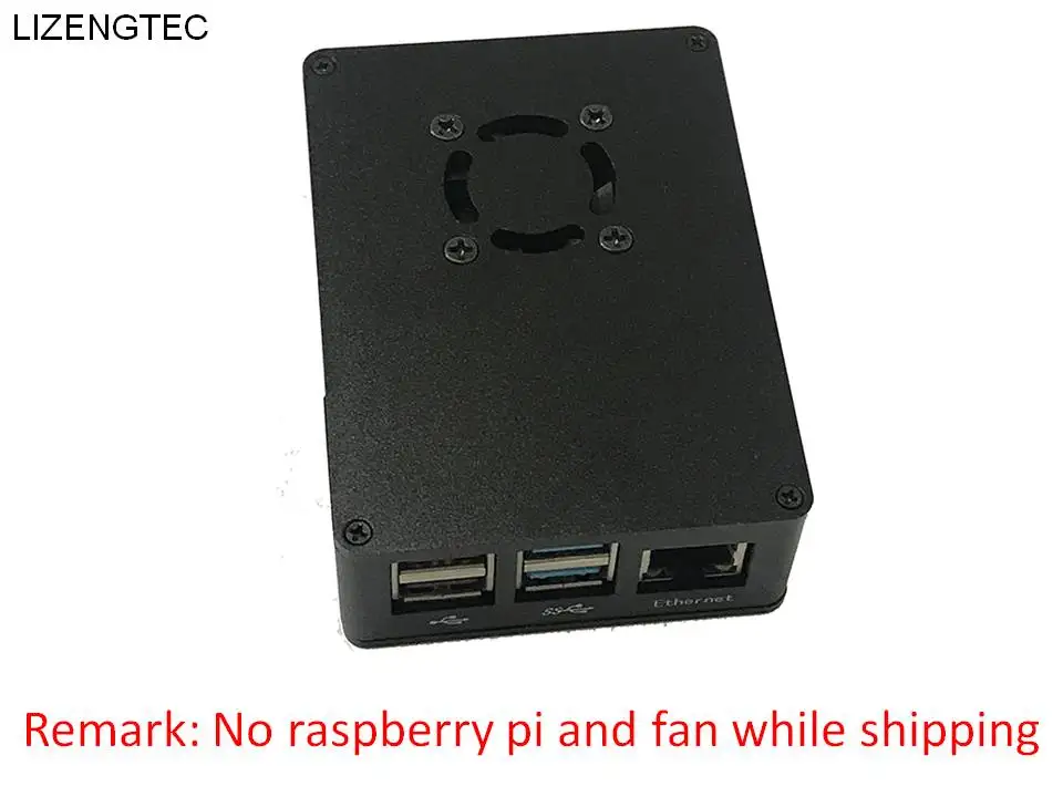 Бесплатная доставка LIZENGTEC Новый дизайн Алюминиевый чехол для Asus Tinker Board & Raspberry Pi 4B