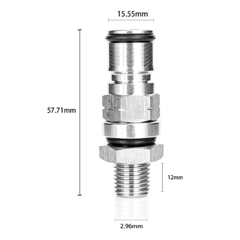 

G32F 19/32 Inch-18 Gas/Liquid Corny Keg Adapter Liquid And Gas Ball Lock Post