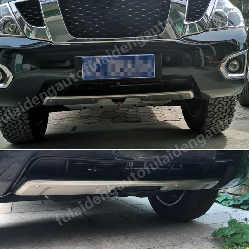 Протектор переднего и заднего бампера из нержавеющей стали для Nissan Armada Patrol Y62