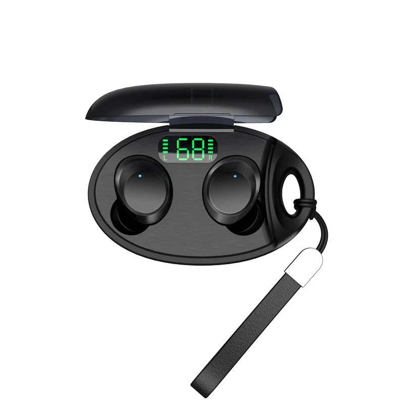 

Беспроводные Bluetooth-наушники, смартфоны, наушники со светодиодной подсветкой, TWS, беспроводные наушники, гарнитура с микрофоном для Xiaomi, Samsung