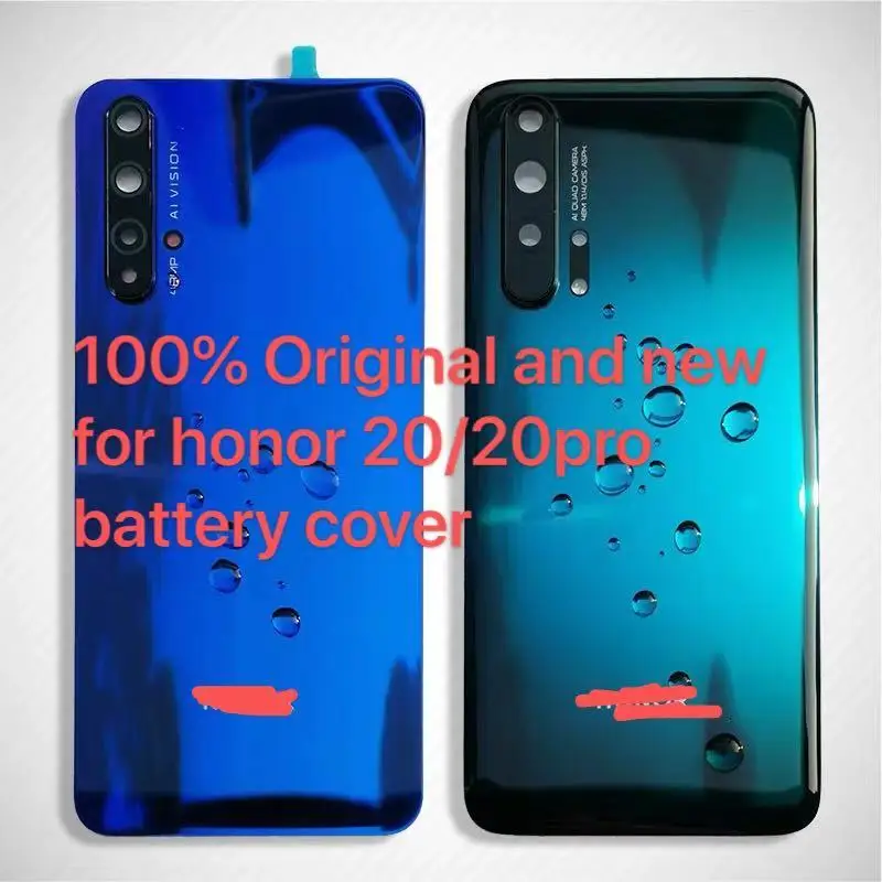 Оригинальный чехол для аккумулятора Huawei Honor 20 Pro задняя крышка сменные