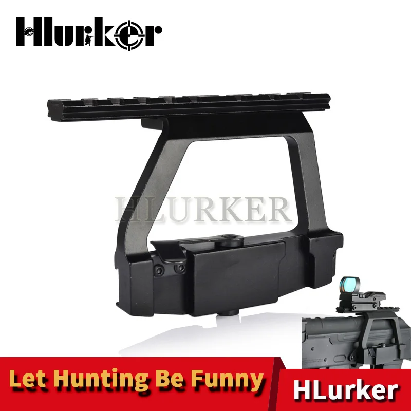 Hlurker Тактический AK47 быстросъемный 20 мм AK боковой рельс крепление для прицела 74U 47