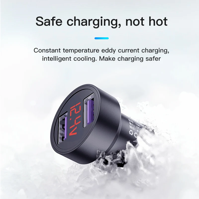 KUULAA USB Автомобильное зарядное устройство для iPhone Xiaomi samsing Huawei Quick Charge 3 0 SCP QC3.0 QC