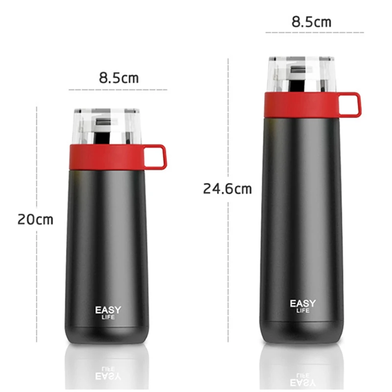 12 унций термос с вакуумной изоляцией из нержавеющей стали сохраняющий воду