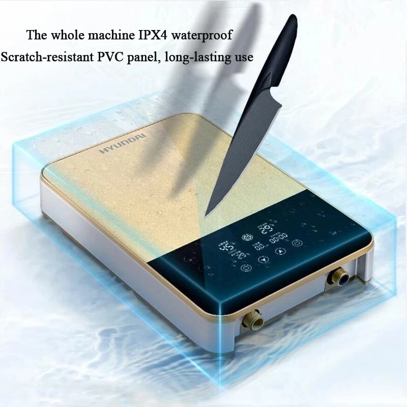 

HYUNDAI Instant Electric Water Heater Home Intelligent Constant Temperature Speed Heat Take A Shower Bathroom Bath Machine