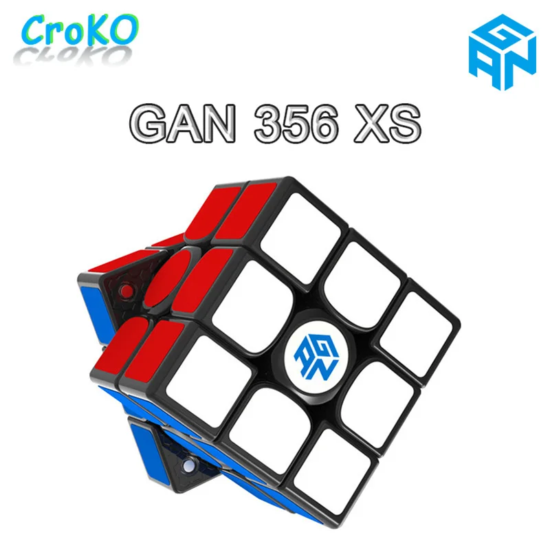 

GAN356XS Магнитный магический куб 3x3x3 GAN356 XS Магнитный 3x3 скоростной куб Gans 3x3x3 куб-головоломка GAN356X S профессиональный магический куб