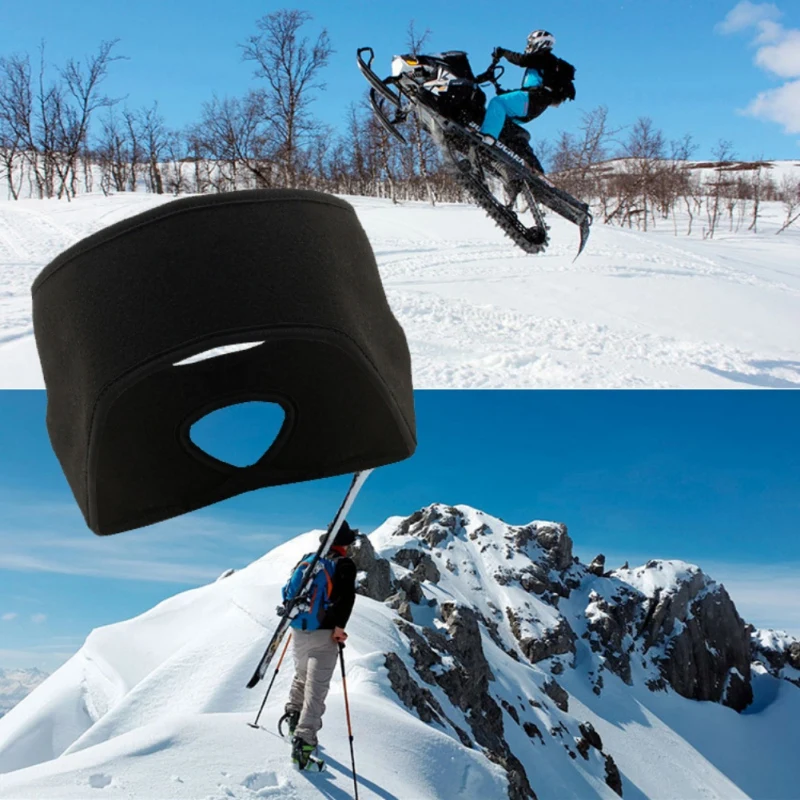 Men Women Fashion Warm Winter Cycling Ear Warmer Headband Polar Fleece Muff Sports Motorcycling Riding Headscarf | Спорт и