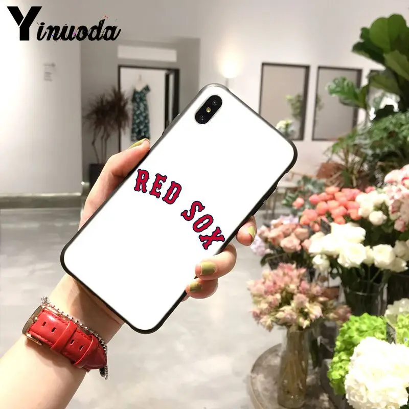 A9 Yinuoda New York Yankees Boston Red Sox бейсбольный Телефон чехол для iphone 8 7 6 6S Plus 5 5S SE XR X XS MAX 11pro max Coque Shell - Цвет: A9